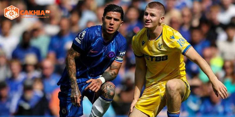 Đội hình ra sân của Chelsea và Crystal Palace